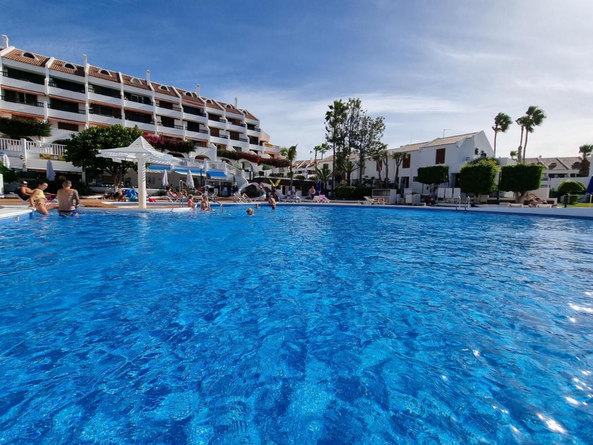 Duplex Apartment Vistamar, Sea-View, Heated Pool In Parque Santiago 2, Wifi Плая-де-лас-Америкас Экстерьер фото